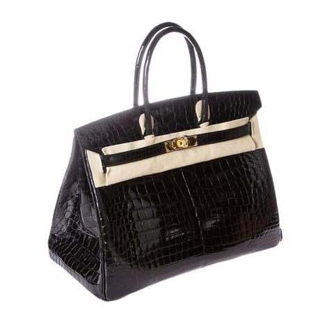 Hermes Birkin 35 Crocodile Black