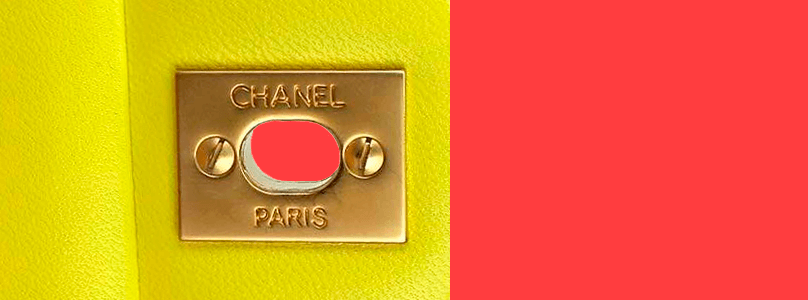 Chanel Back of Lock