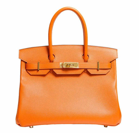 birkin 30 orange