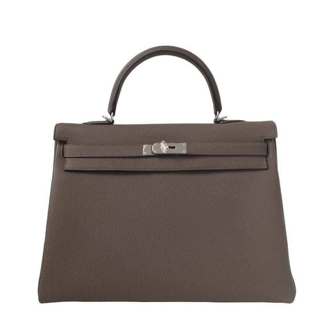 hermes kelly taupe