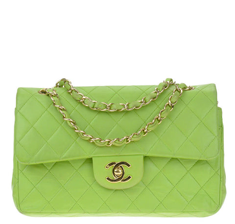 chanel handbag green