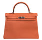 orange Hermes Kelly bag