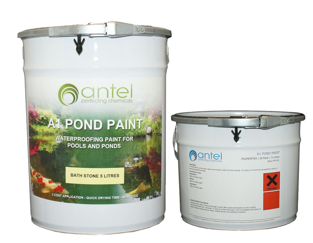 Latex paint and fish ponds