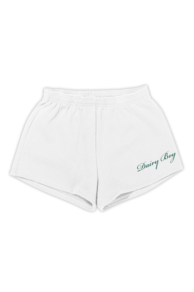 Dairy Boy White Shorts