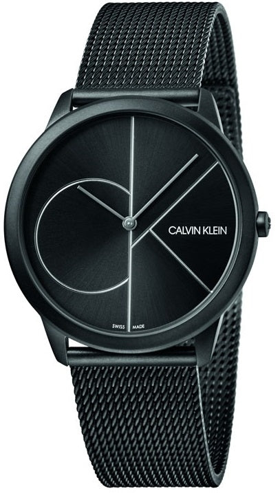 calvin klein watches black chain