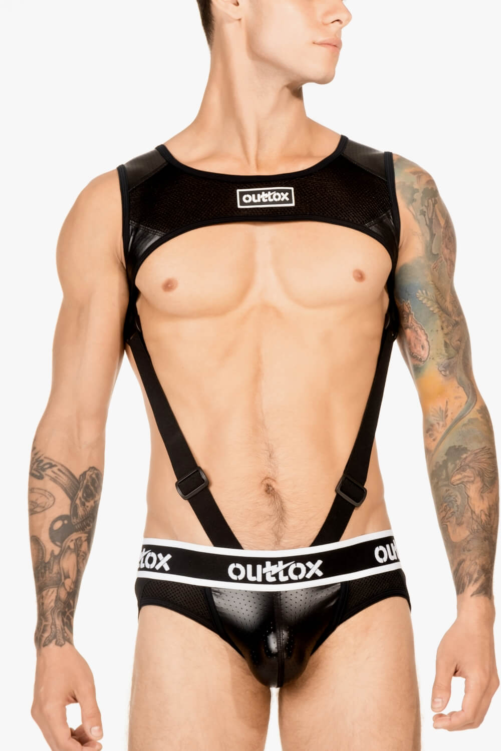 Outtox. Harness top with cockring