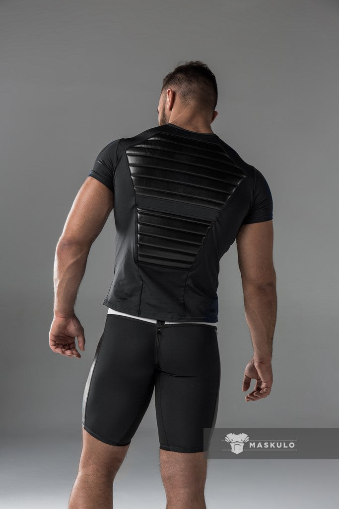 Armored. Men's T-Shirt. Spandex. Front Pads