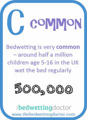 Bedwetting is common