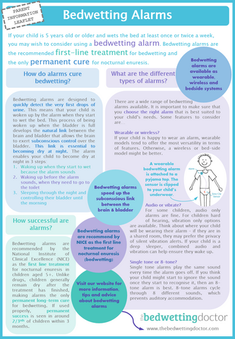 Leaflet 2 - Bedwetting Alarms