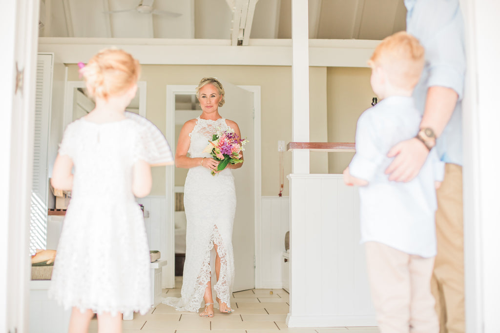 bride in fiji