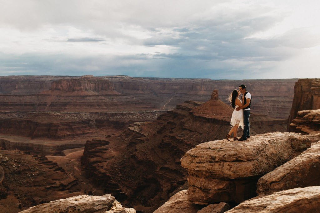 Canyonland Engagement Photo