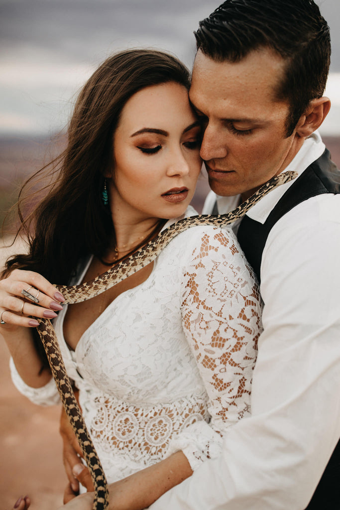 Canyonland Engagement Photo