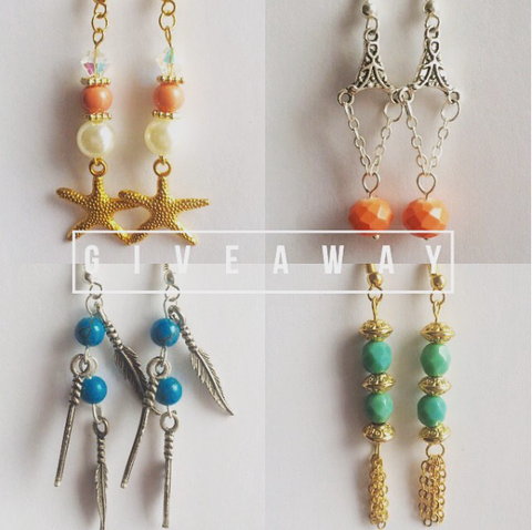 December Giveaway by Bare Sandals - Bohemian Earrings 
