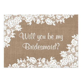 Will you be my bridesmaid?