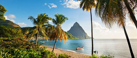 st lucia beach