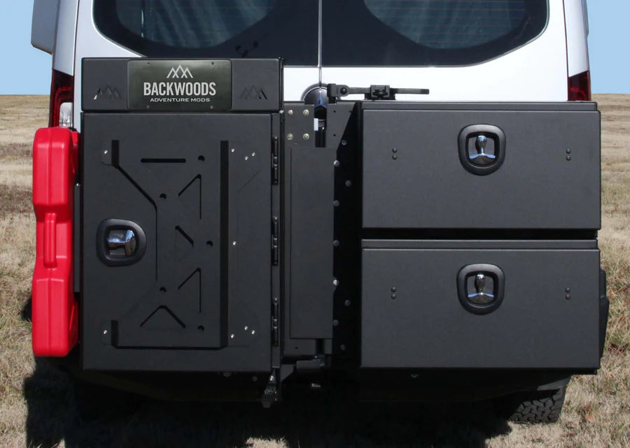 Mercedes Sprinter (2019+) Rear Swing Out Bumper | Tec Vanlife