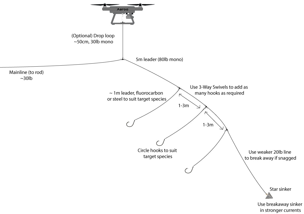 black snapper drone