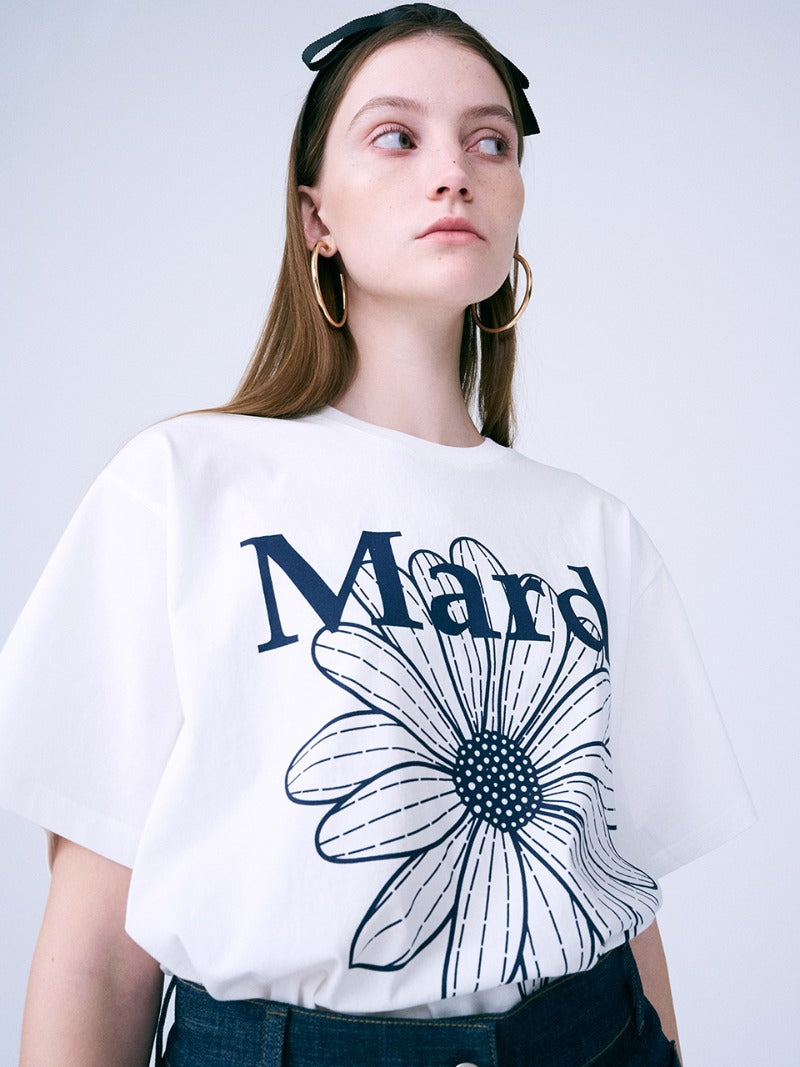 全品送料無料】 Mardi Mercredi マルディメクルディ Tシャツ IVORY