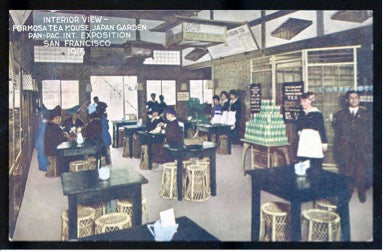 Formosa tea garden at San Francisco's Exposition, 1915