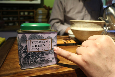 Green tea from Yunnan