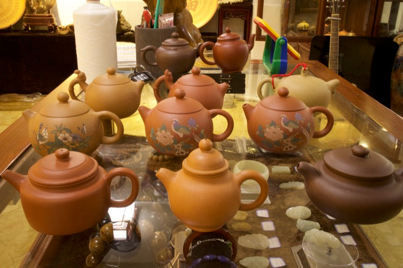 Yixing teapots