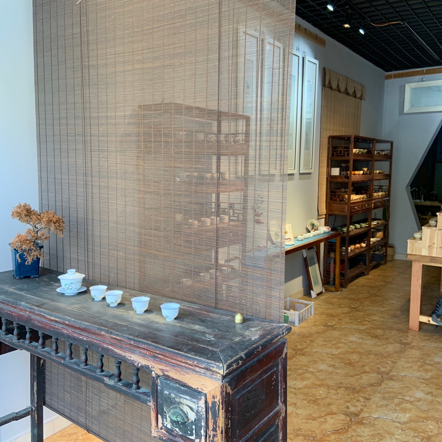 Teaware shop in Jingdezhen