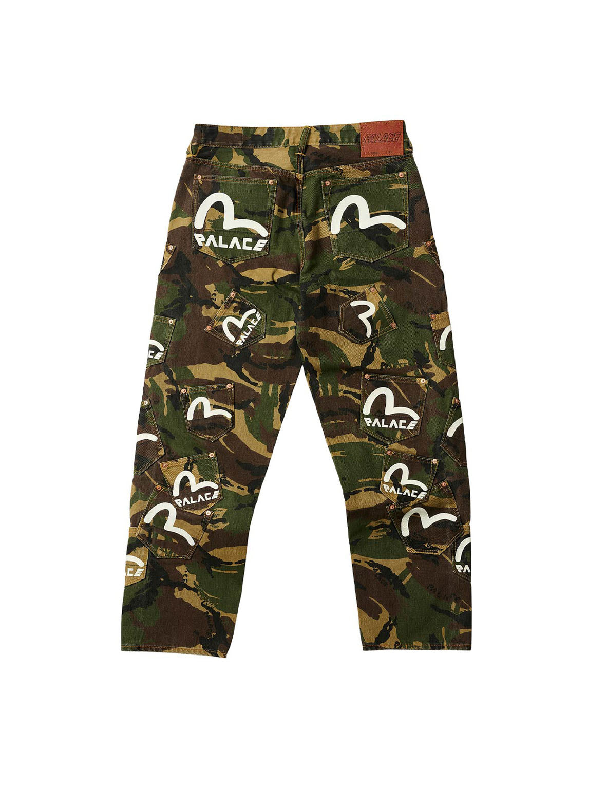 32インチ PALACE EVISU DENIM JEAN CAMO-