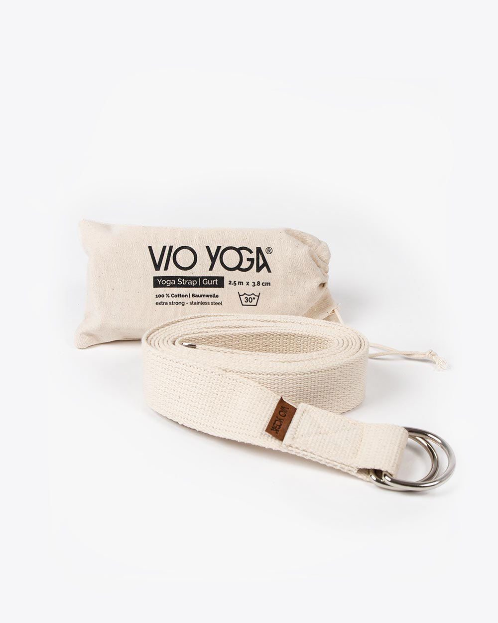 Yogagurt Yaro 2,5m Baumwolle Stretching Fitness Gurt Gymnastik Dehngurt