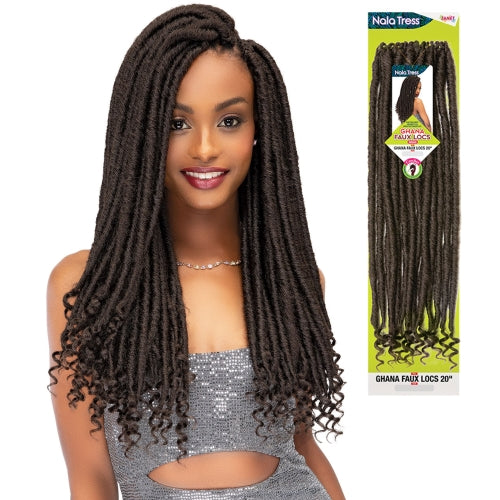 Janet Collection Ghana Faux Locs 20 Nala Tress