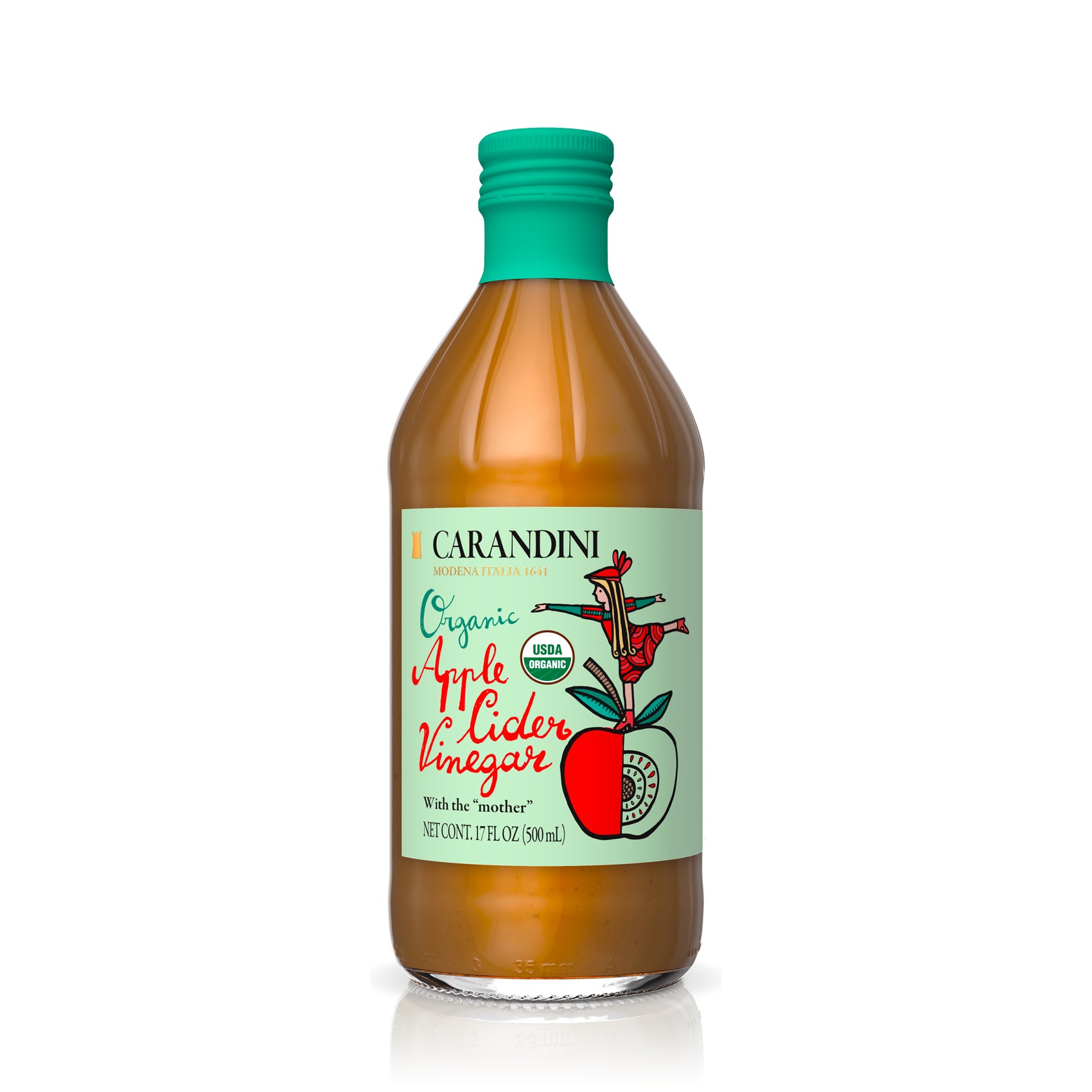 Vinagre de Sidra de Manzana la Madre Orgánico 500ml – Carandini