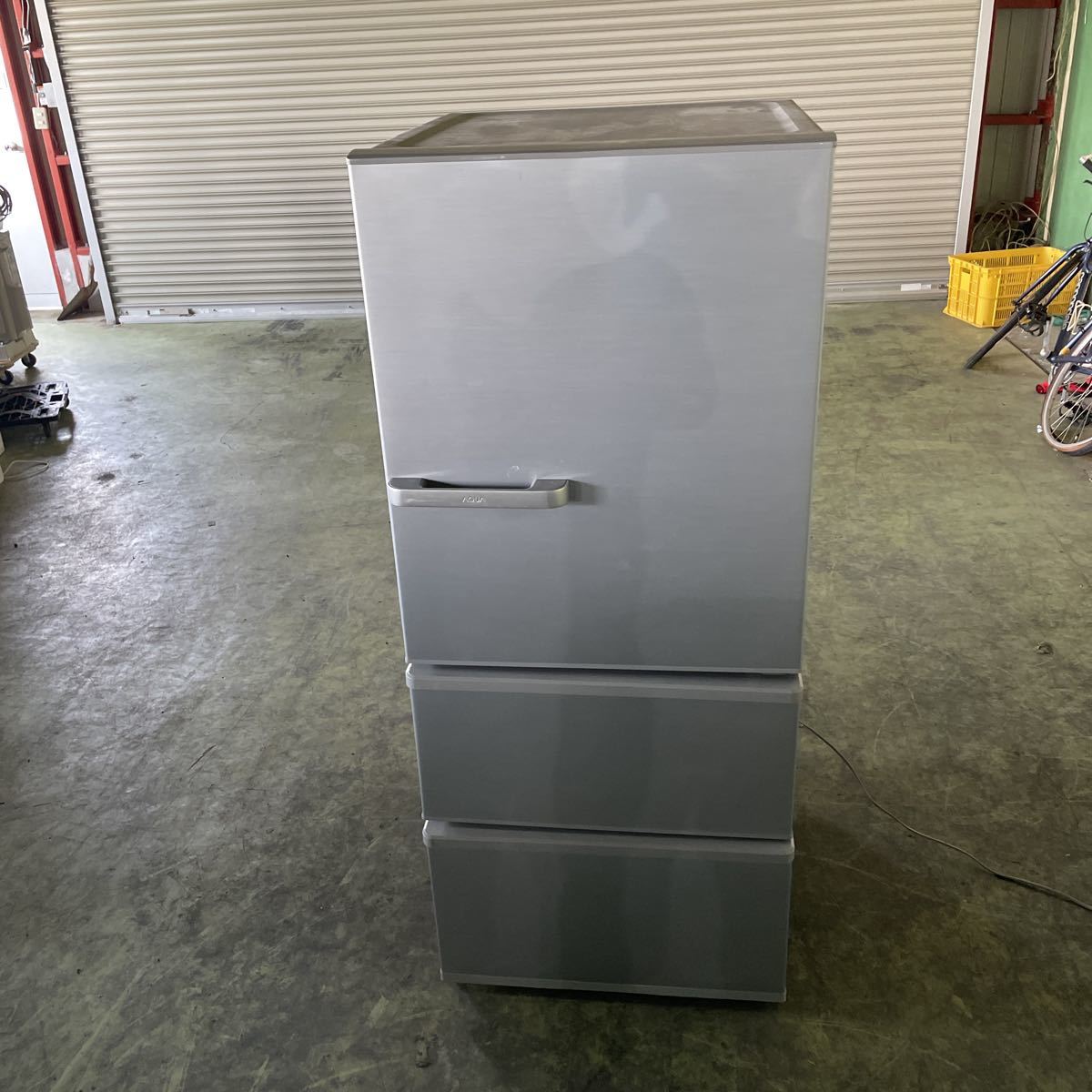 K0519-5 AQUA AQR-27J ノンフロン冷凍冷蔵庫 2019年製 3ドア 冷蔵庫 家電