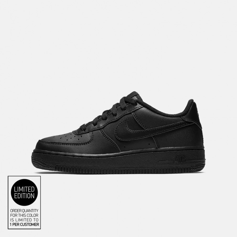 air force black leather shoes