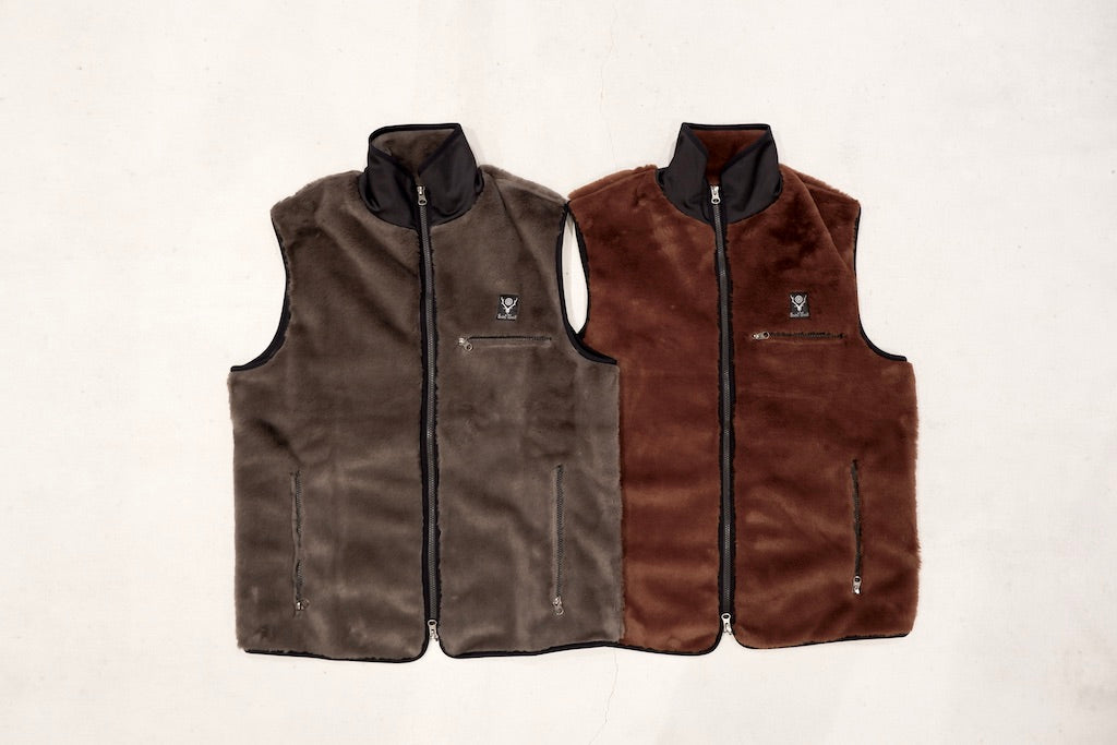 south2west8 Piping Vest Micro Fur 極美品 | www.unimac.az