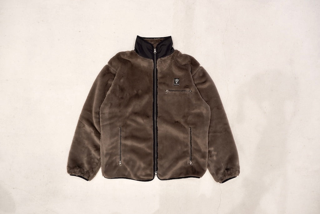 South2West8 Piping Jacket - Micro Fur 24fm.ps