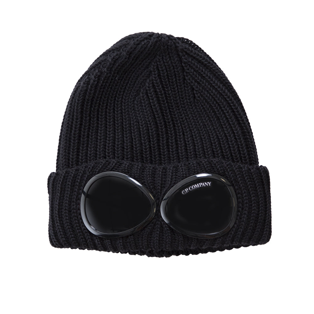 black beanie with goggles