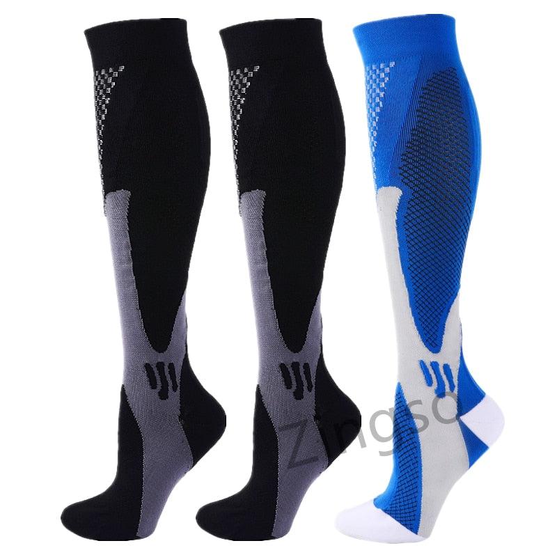 3/6/7 Pairs Compression Socks Women Men 30 mmHg - 3 pairs 4