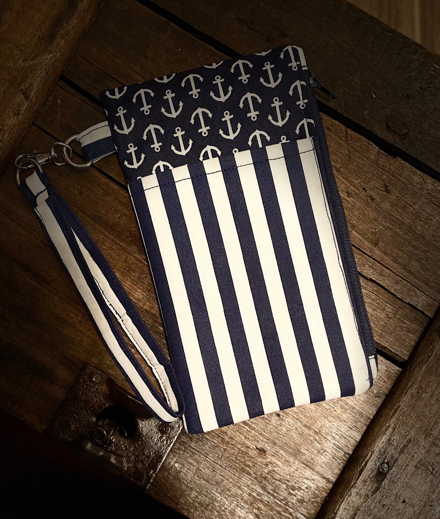 All Aboard- Zipper Purse