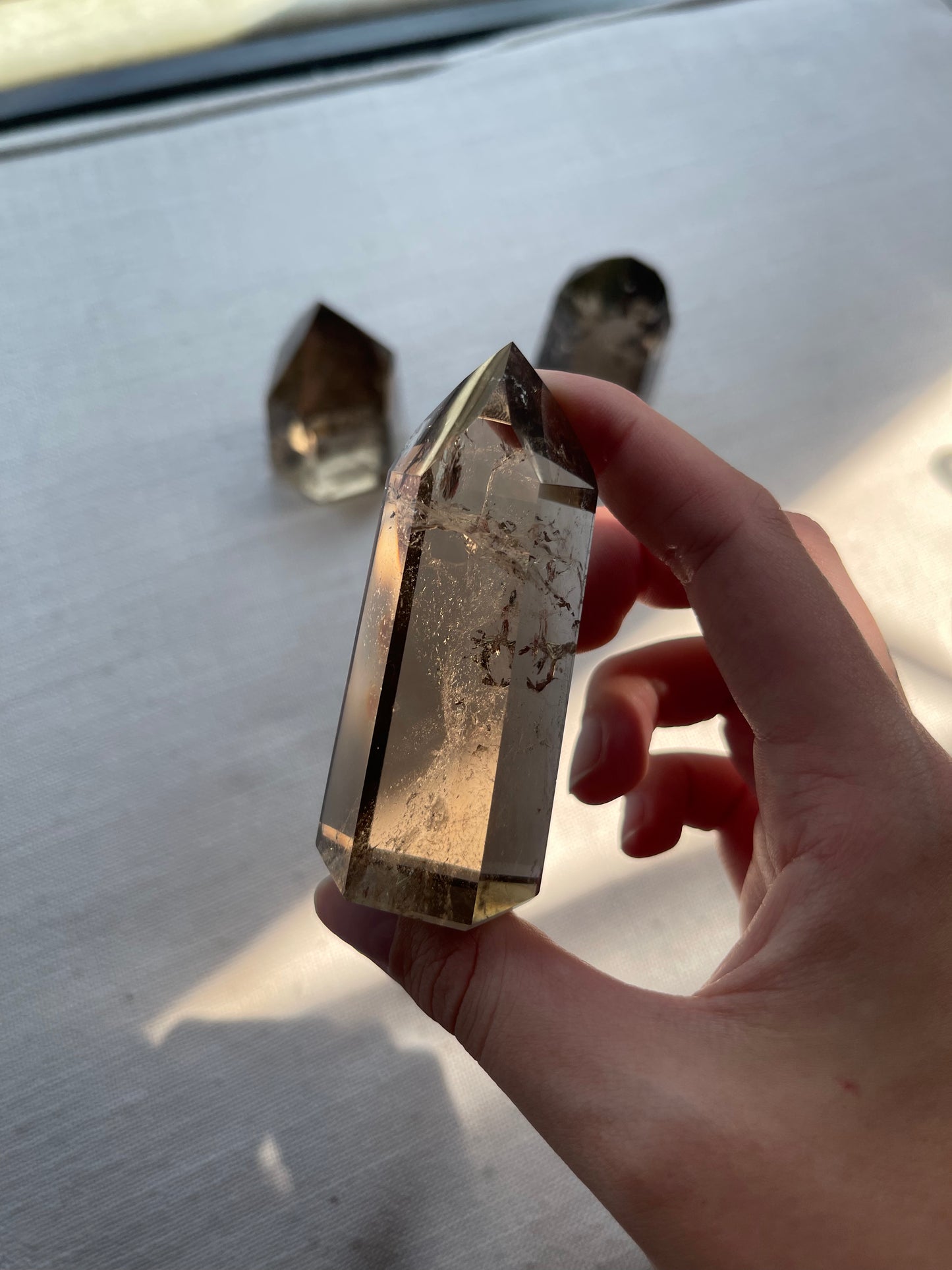 Smoky Quartz Tower #40b