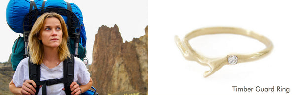 Reese Witherspoon in "Wild" the timber guard ring
