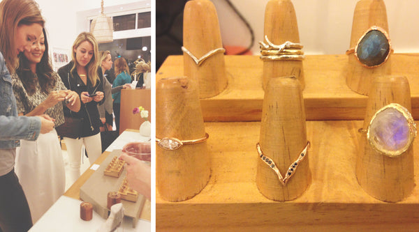 Women shopping Misa Jewelry at Olive & June