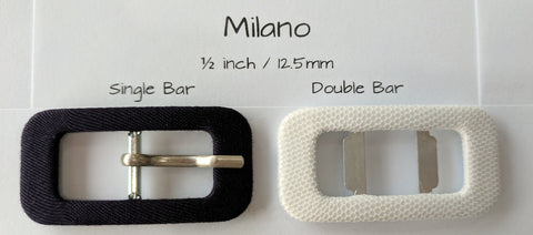 Milano 1/2"/12.5mm Buckle