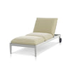 Danish Armless Chaise - Slatted