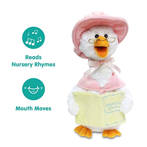 cuddle barn mother goose 14 musical plush