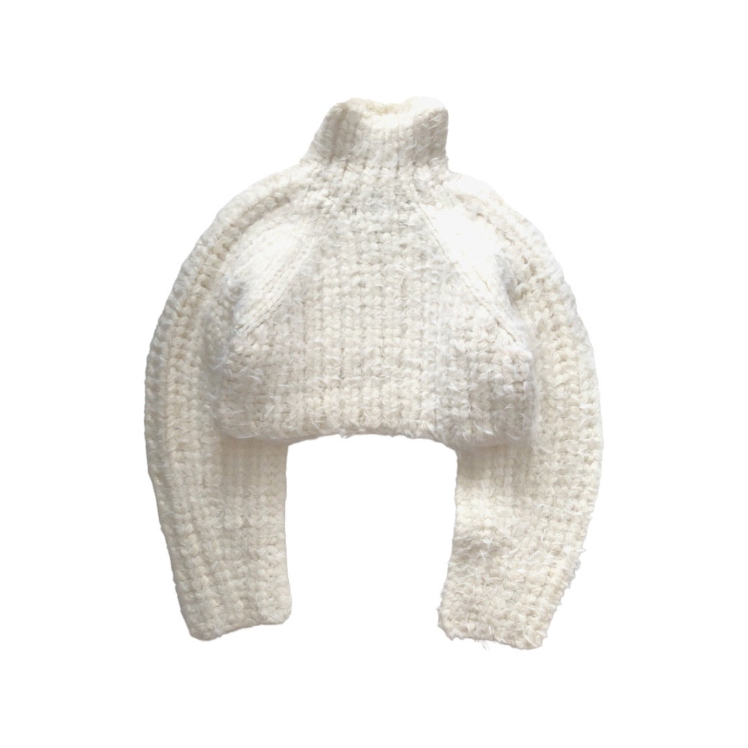 TELOPLAN Fai Knit Top / White