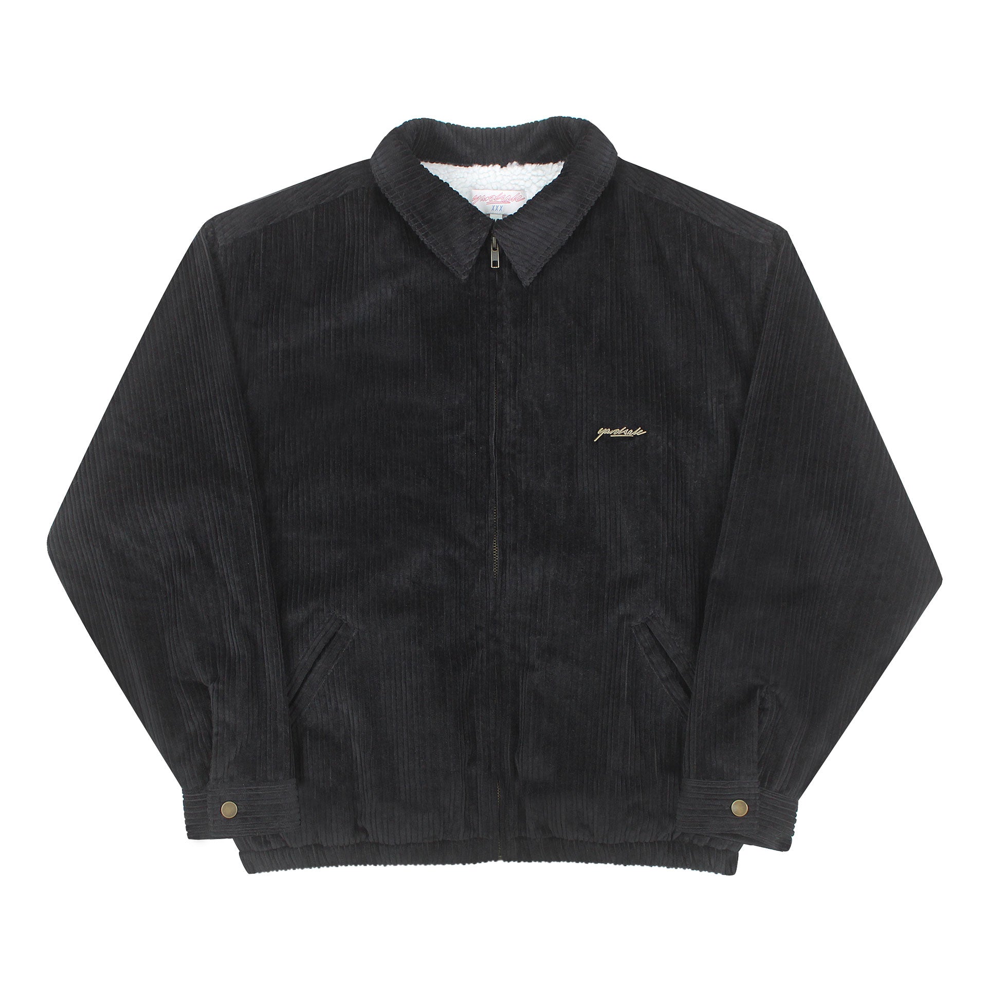 Cord Trucker Jacket (Black)