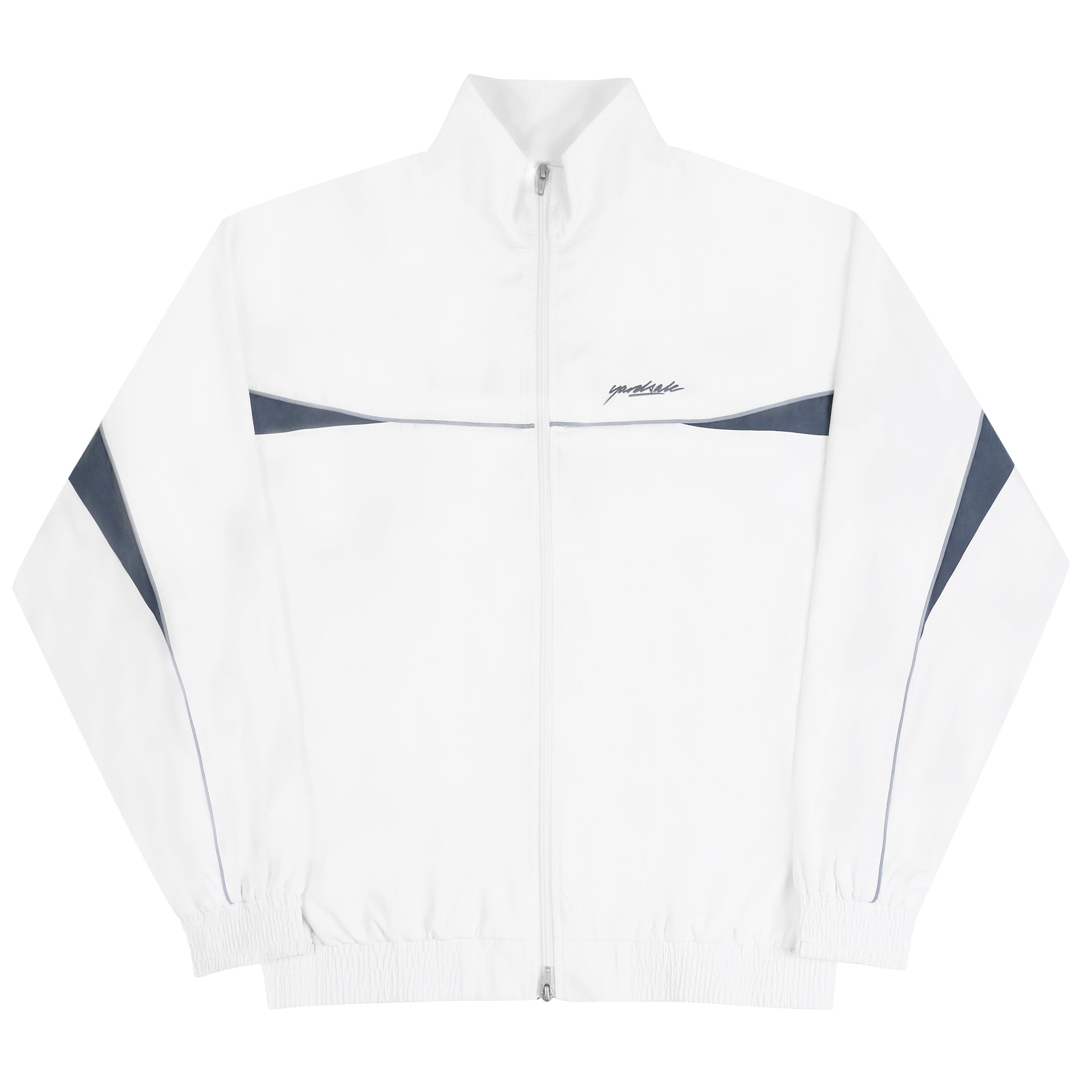 ストレッチドビー YARDSALE Palm Track Jacket (White) | labiela.com