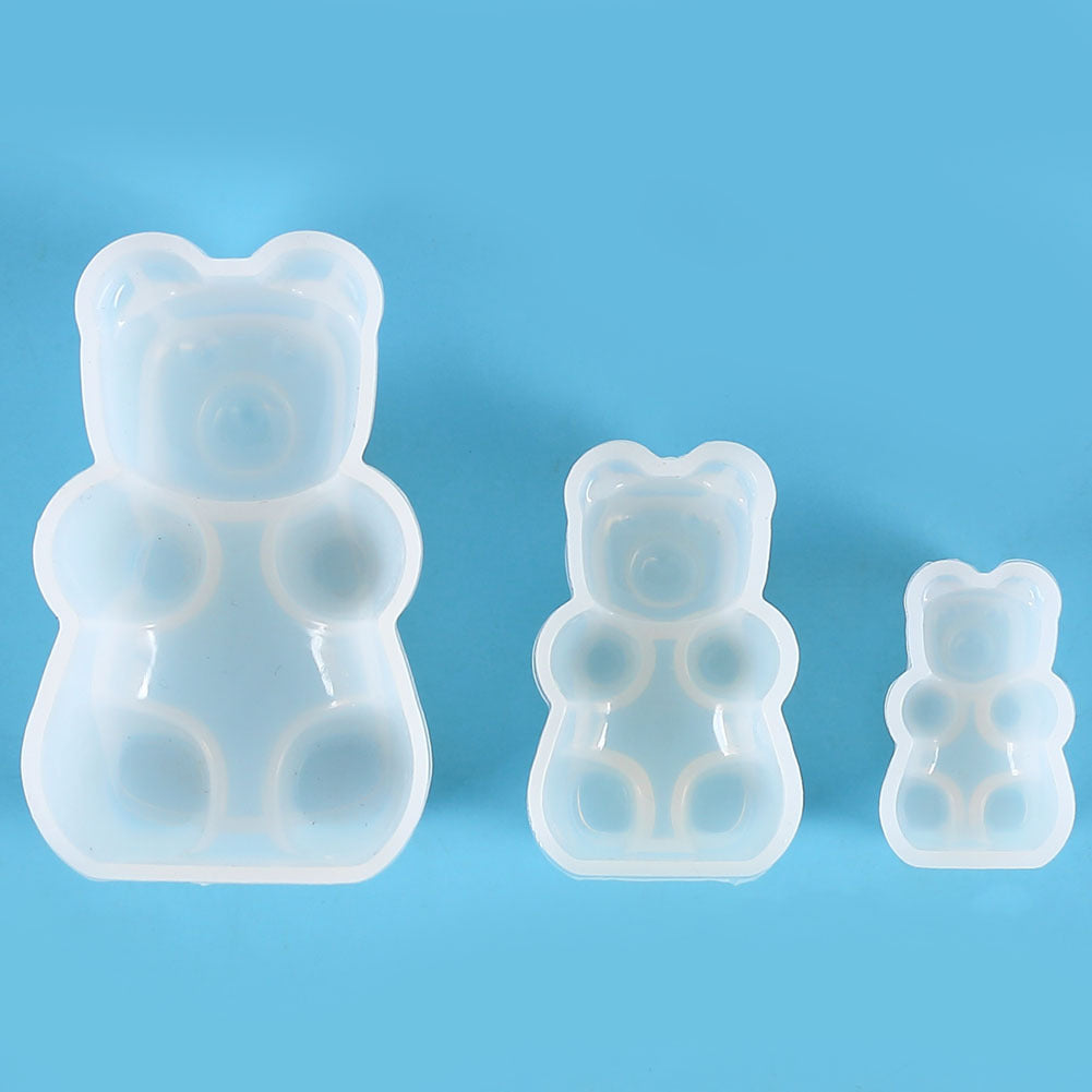 large gummy bear silicone mold