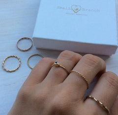 Anillo Corona Gold-Filled