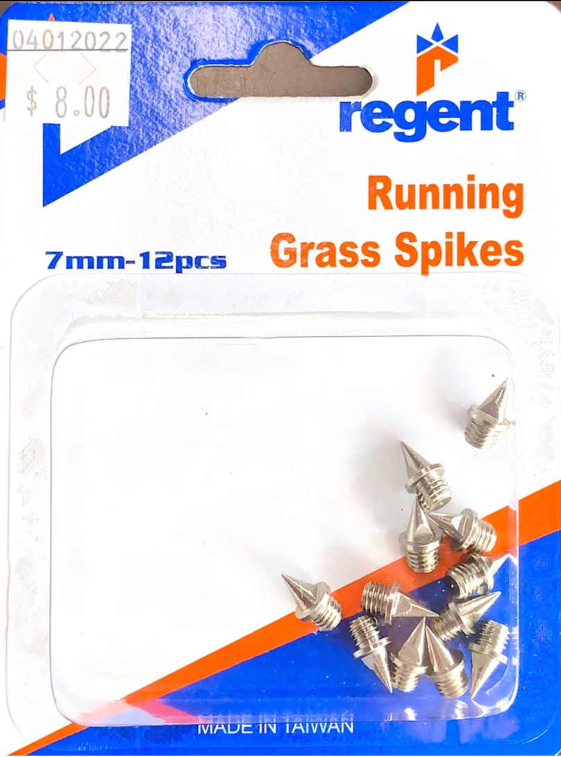 grass running spikes