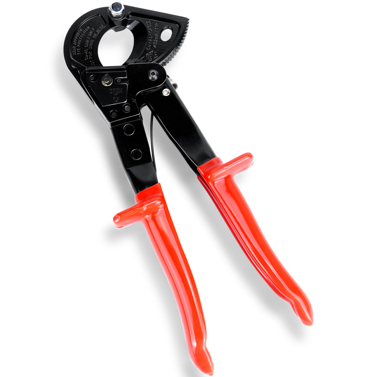 New Heavy Duty Ratchet Cable Cutter pliers Ratcheting Wire Cut 300-500mm² 